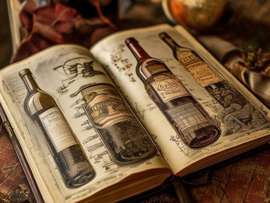 百年老酒画册，传承与创新的平衡与象征